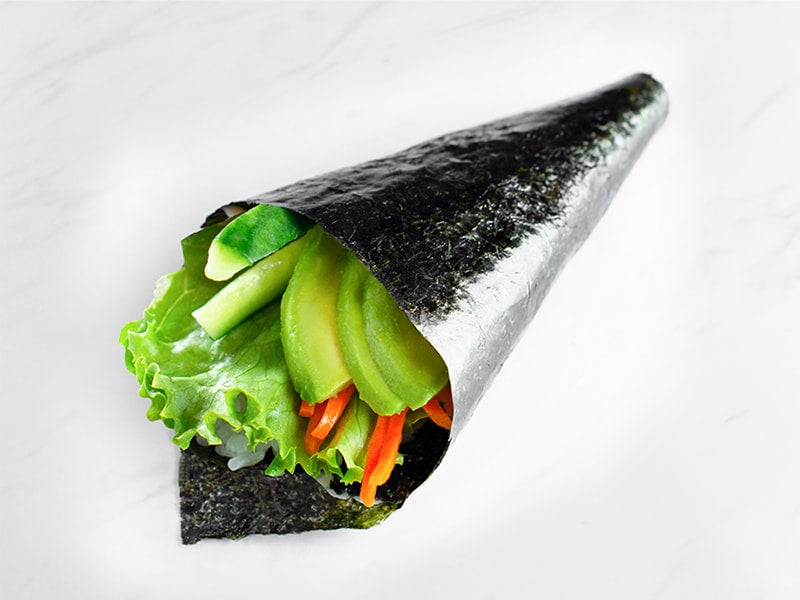 Vegetable Hand Roll