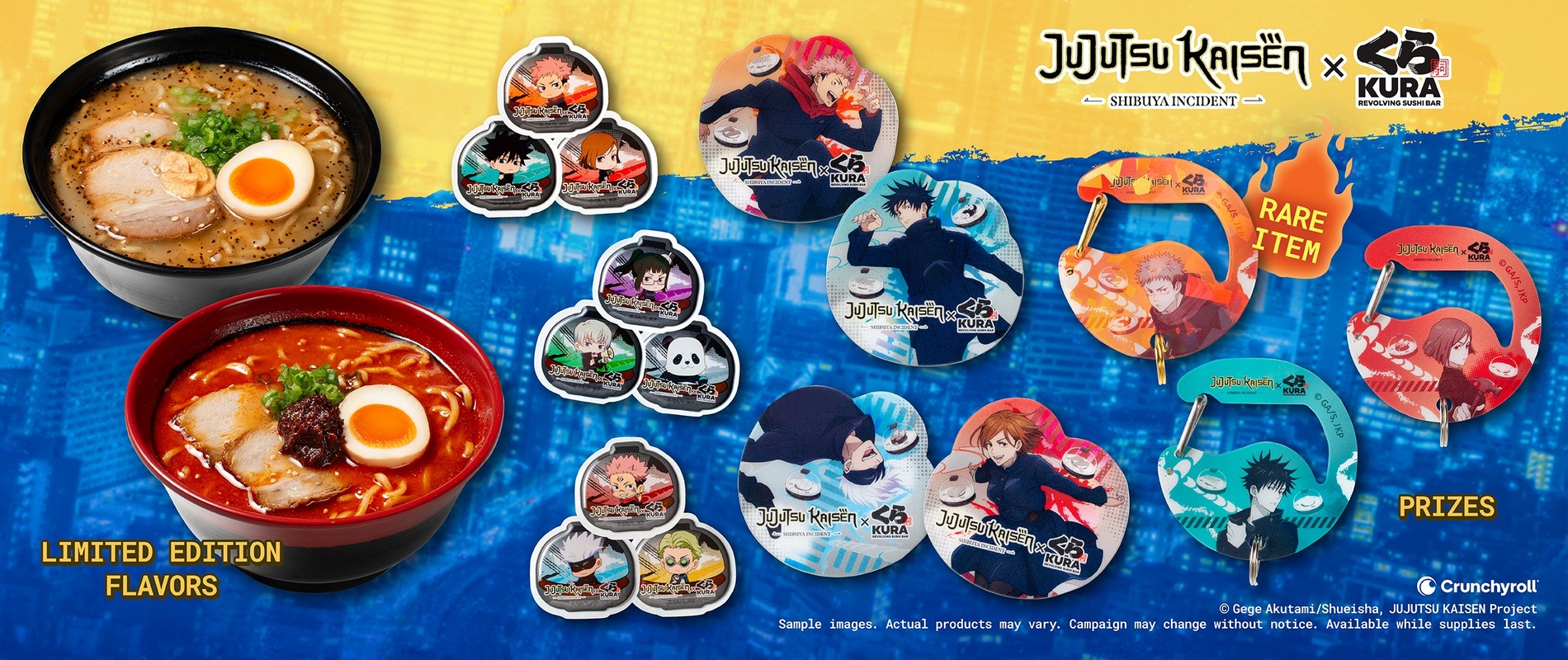 Jujutsu Kaisen Bikkura Pon Collaboration