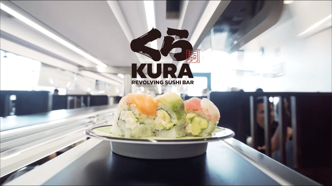click here to watch kurasushi revolving sushi bar youtube video